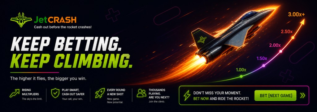 Keep betting, keep climbing — JetCrash